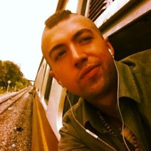 Dylan amaro Mcintire with head phones